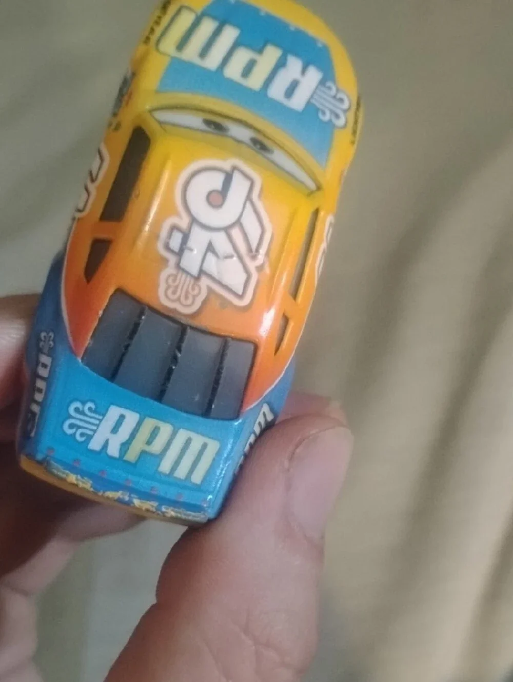 #54 Bruce Miller Pixar Cars 3 Diecast